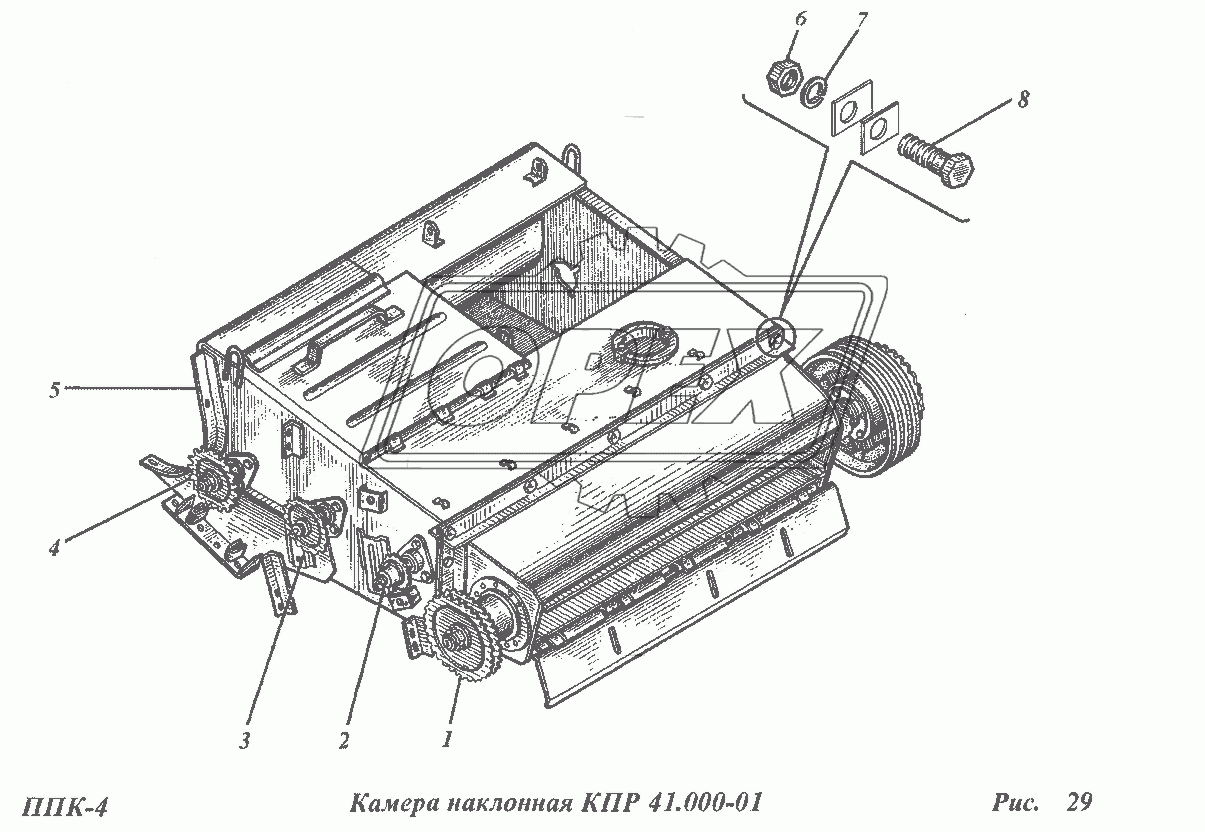 Камера наклонная КПР 41.000-01 1